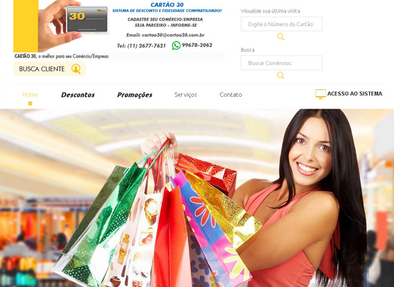 Cartão 30 - Cartão Fidelidade