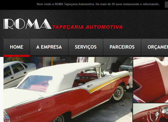 Roma - Tapeçaria Automotiva